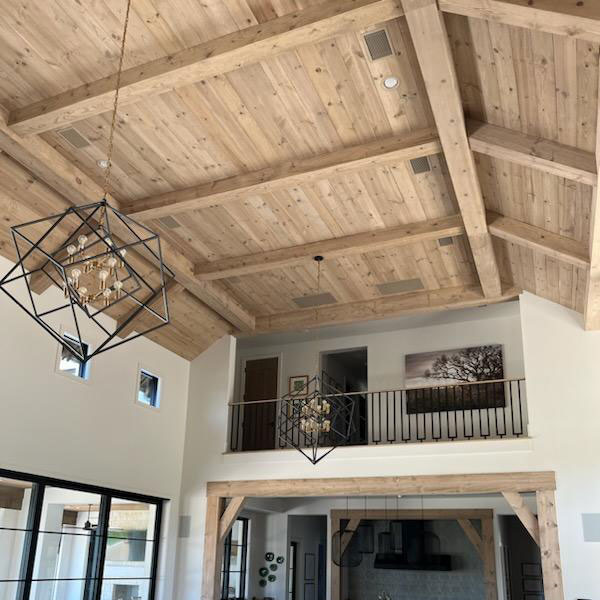 Custom Wood Planking for Ceilings and Walls