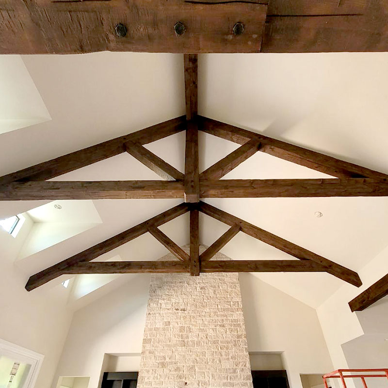 Decorative Custom Wood Truss