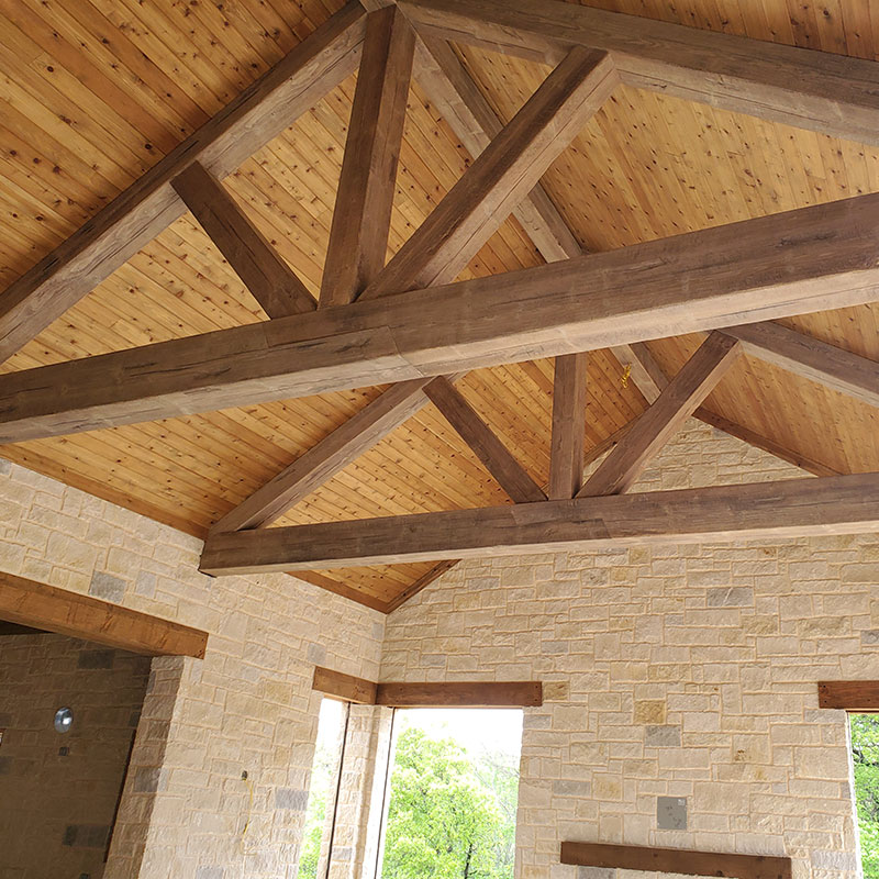 Decorative Wood Trusses