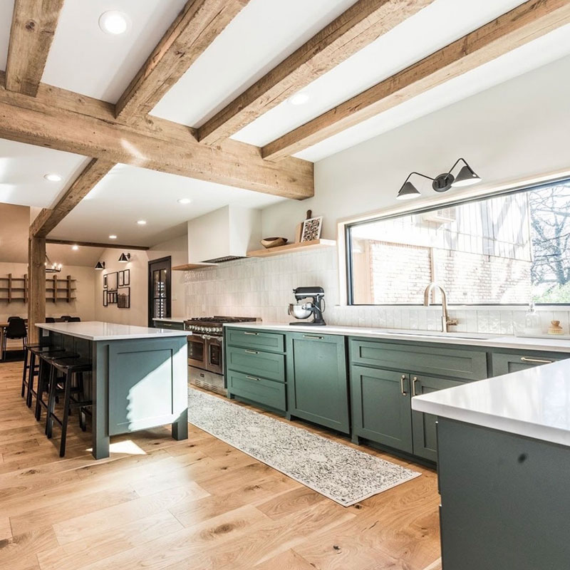 Faux Exposed Wood Beams For Ceiling