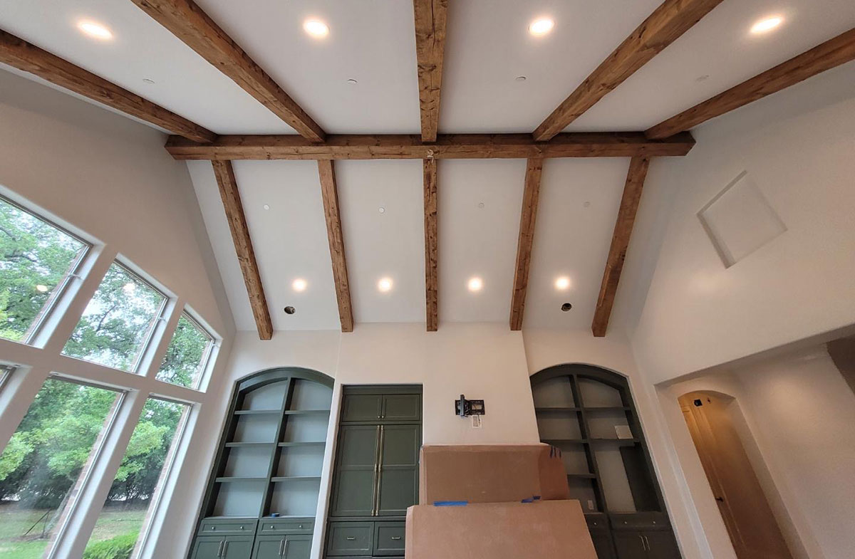 Wood Ceiling Beams