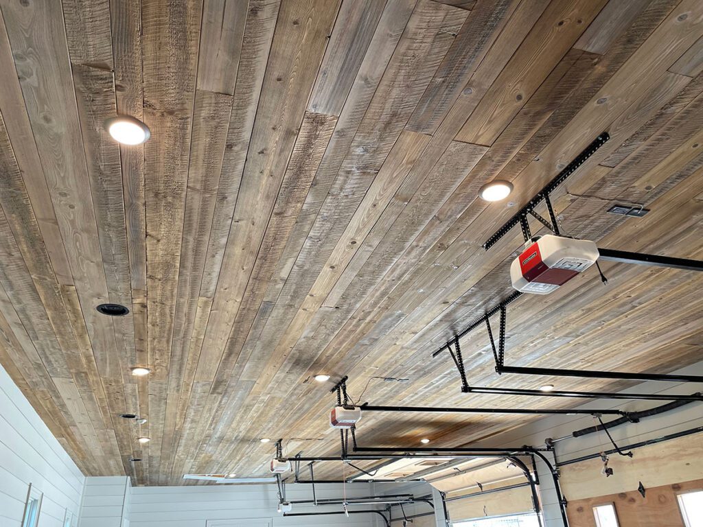 Wood Planking for the Ceiling