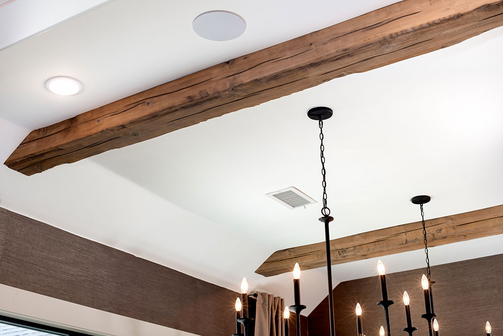 Wood Planking, Wood Beams, Wood Truss, Wood Mantel in Celina TX