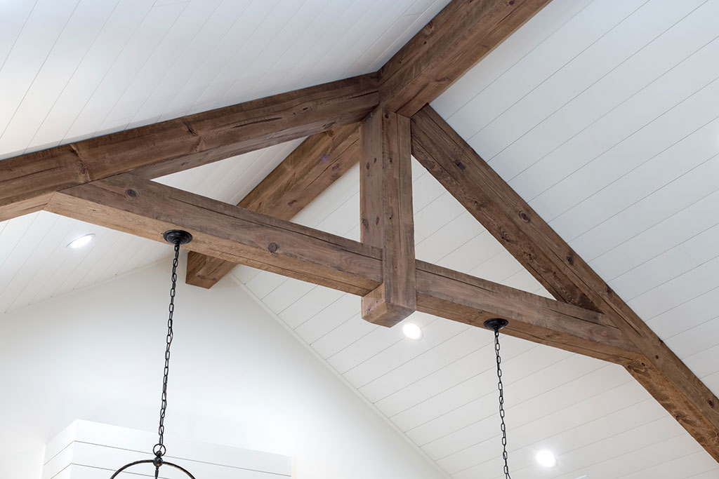 Wood Planking, Wood Beams, Wood Truss, Wood Mantel in Sanger TX